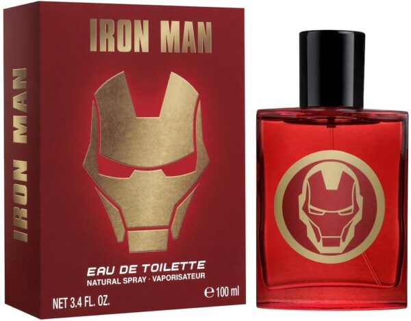 Marvel Iron Man Men’s Cologne 3.4 oz Eau de Toilette Superhero Fragrance for Men - Imagen 2